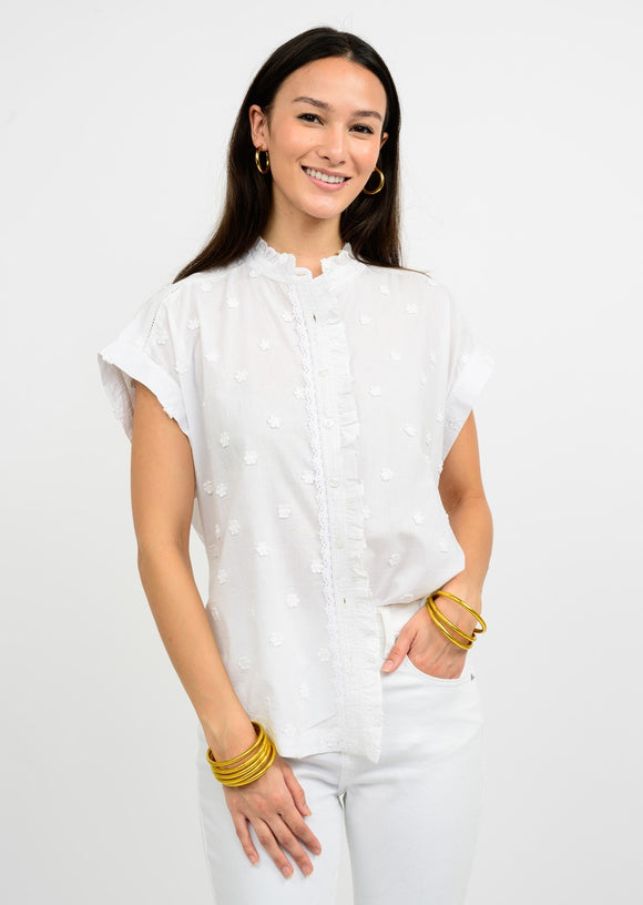 Three - D Daises Top