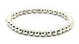 6MM STAINLESS STEEL BALL STRETCH BRACELETS
