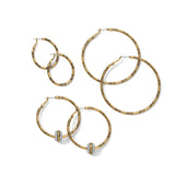 GRANDE GP CHARM HOOPS