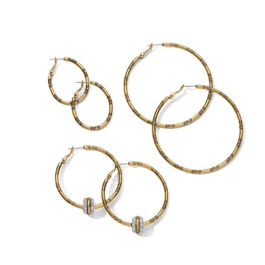 GRANDE GP CHARM HOOPS