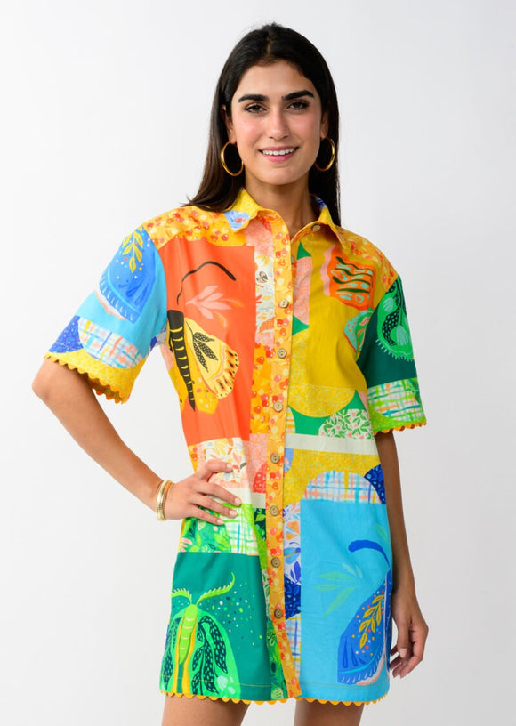 Butterfly Block Party Dress