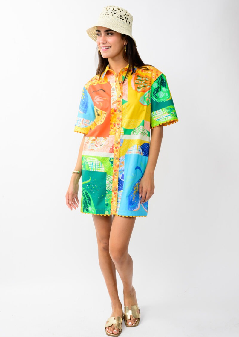 Butterfly Block Party Dress