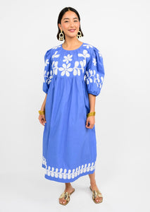Cord Embroidered Dress