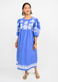 Cord Embroidered Dress