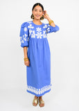 Cord Embroidered Dress