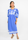 Cord Embroidered Dress