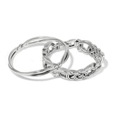 INTERLOK TWIST BANGLE