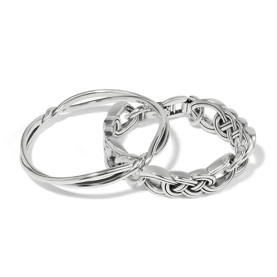 INTERLOK TWIST BANGLE