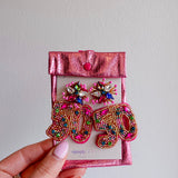 BIRTHDAY AGE BEADED EARRINGS