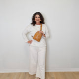 L/S Melange Sweatshirt Top