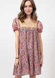 PATSY EMBROIDERED DRESS