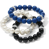 MERIDIAN PEARL STRETCH BRACELET