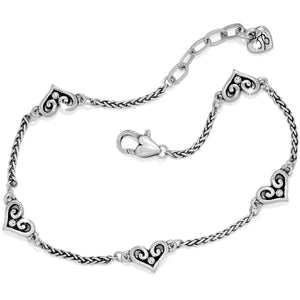 ALCAZAR HEART ANKLET