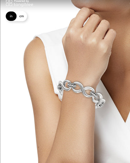 INTERLOK INFINITY BRACELET