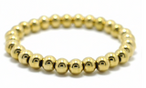 8MM STAINLESS STEEL BALL STRETCH BRACELETS