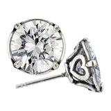 9 MM BRILLANCE STUD EARRINGS