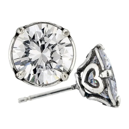 9 MM BRILLANCE STUD EARRINGS