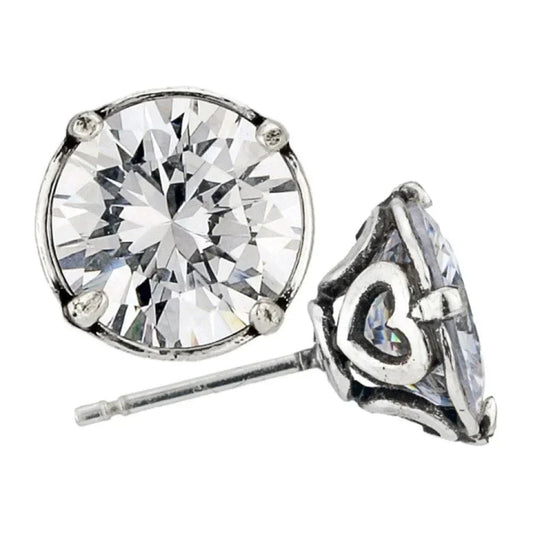 9 MM BRILLANCE STUD EARRINGS