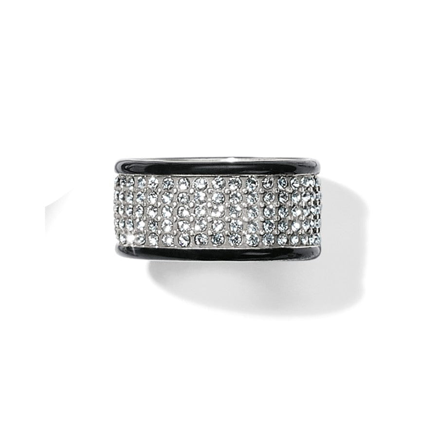 MERIDIAN BLACK BAND RING