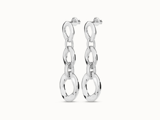 YOLO SILVER EARRINGS