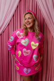 CORINTHIANS CANDY HEART SWEATSHIRT