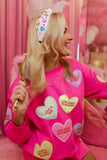 CORINTHIANS CANDY HEART SWEATSHIRT