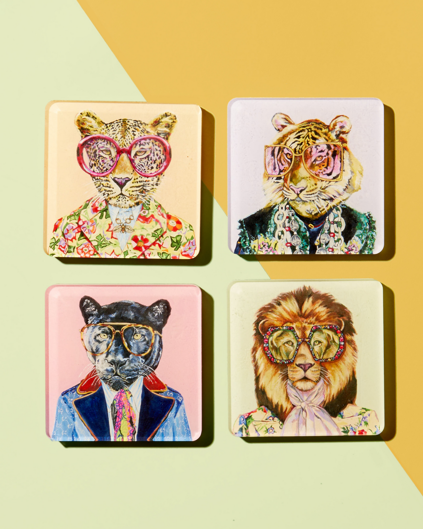 BIG CATS COASTERS