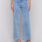 WIDE LEG DENIM PANT