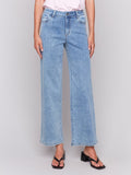 WIDE LEG DENIM PANT