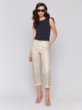 FOIL CUFF STRAIGHT LEG PANT