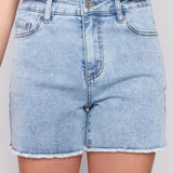 EMBELLISHED DENIM SHORTS