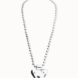 Palpito Ball Heart Necklace