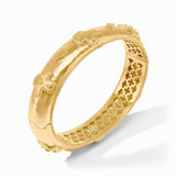 Julie Vos Canterbury Malta Hinged Bangle styled for everyday or elevated wear