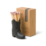 VINTAGE COWBOY BOOT MATCH HOLDER