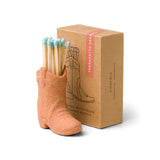 VINTAGE COWBOY BOOT MATCH HOLDER