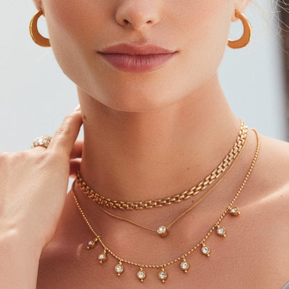 TWINKLE MOD DROPLET REV NECKLACE