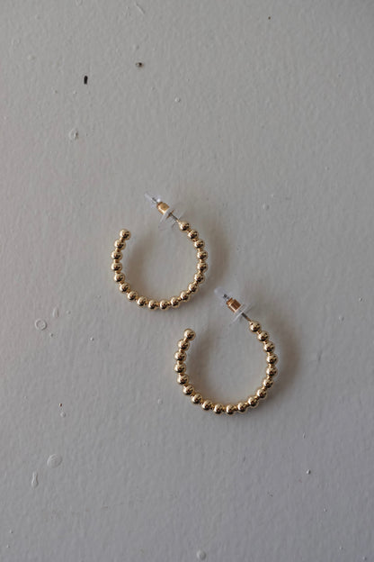 MM MEDIUM GOLDEN HOOPS