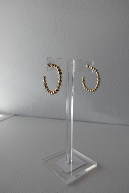 MM MEDIUM GOLDEN HOOPS
