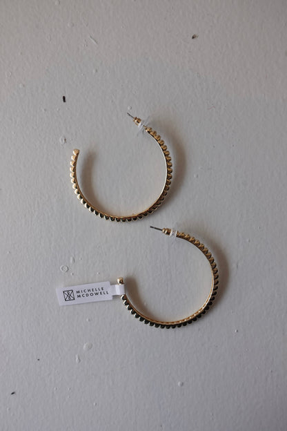 MM LARGE GOLDEN HOOPS