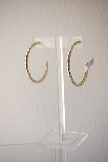 MM LARGE GOLDEN HOOPS