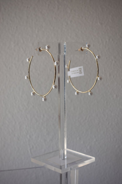 MM LARGE GOLDEN HOOPS
