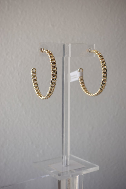 MM LARGE GOLDEN HOOPS
