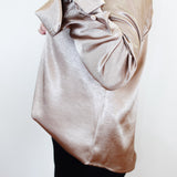 L/S Blouse W/ Back Necktie