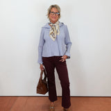 Zip Front Pleated Jacket