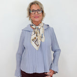 Zip Front Pleated Jacket