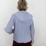Zip Front Pleated Jacket