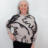 Ribbon Design Sweater