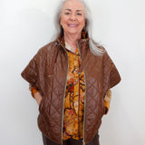 Luxe Quilted Poncho