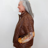 Luxe Quilted Poncho