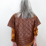 Luxe Quilted Poncho
